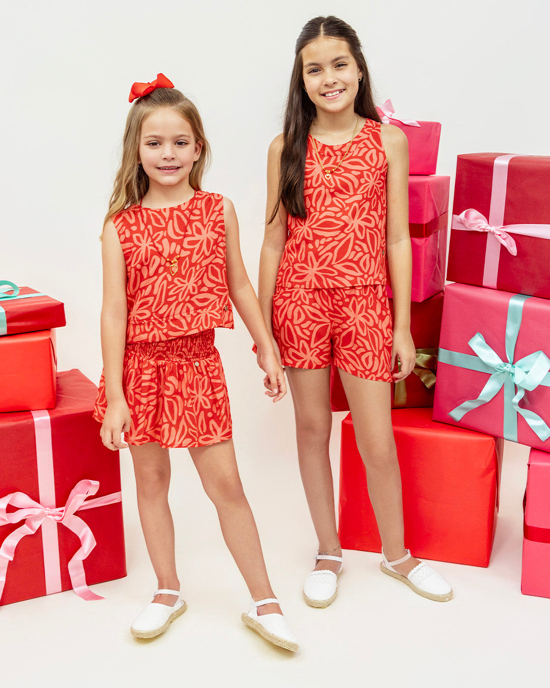 Blusa Pao Blumen Roja