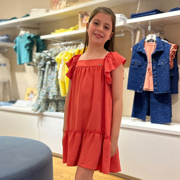 Vestido Paloma Coral