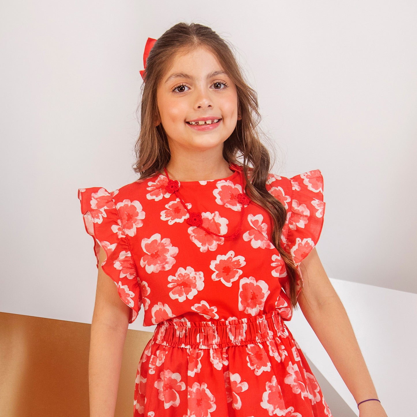 Blusa Marta Fresia Roja