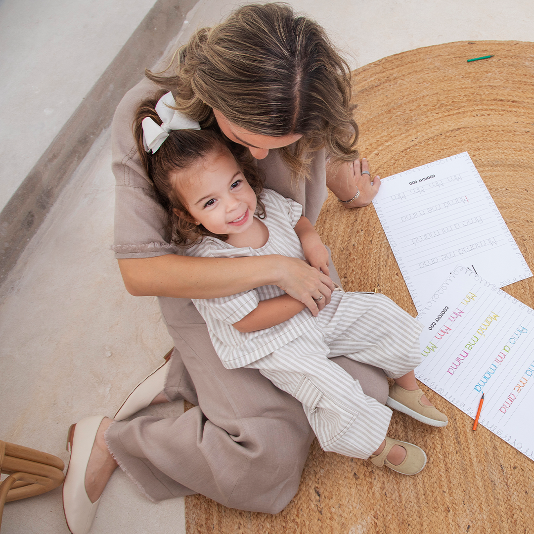 Blusa Ana Rayas Beige