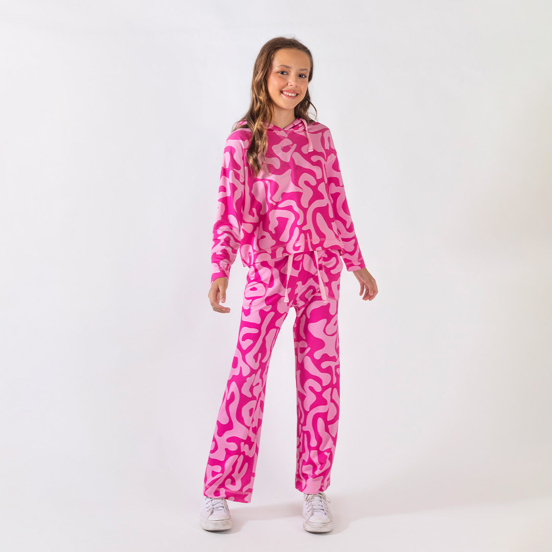 Pantalon Campana Recife Fucsia