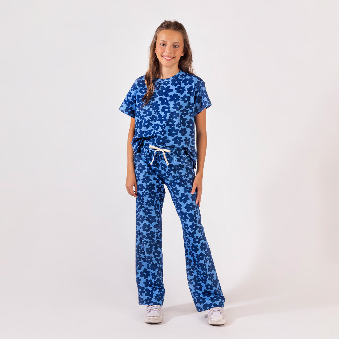 Remera Londres Magnolia Azul