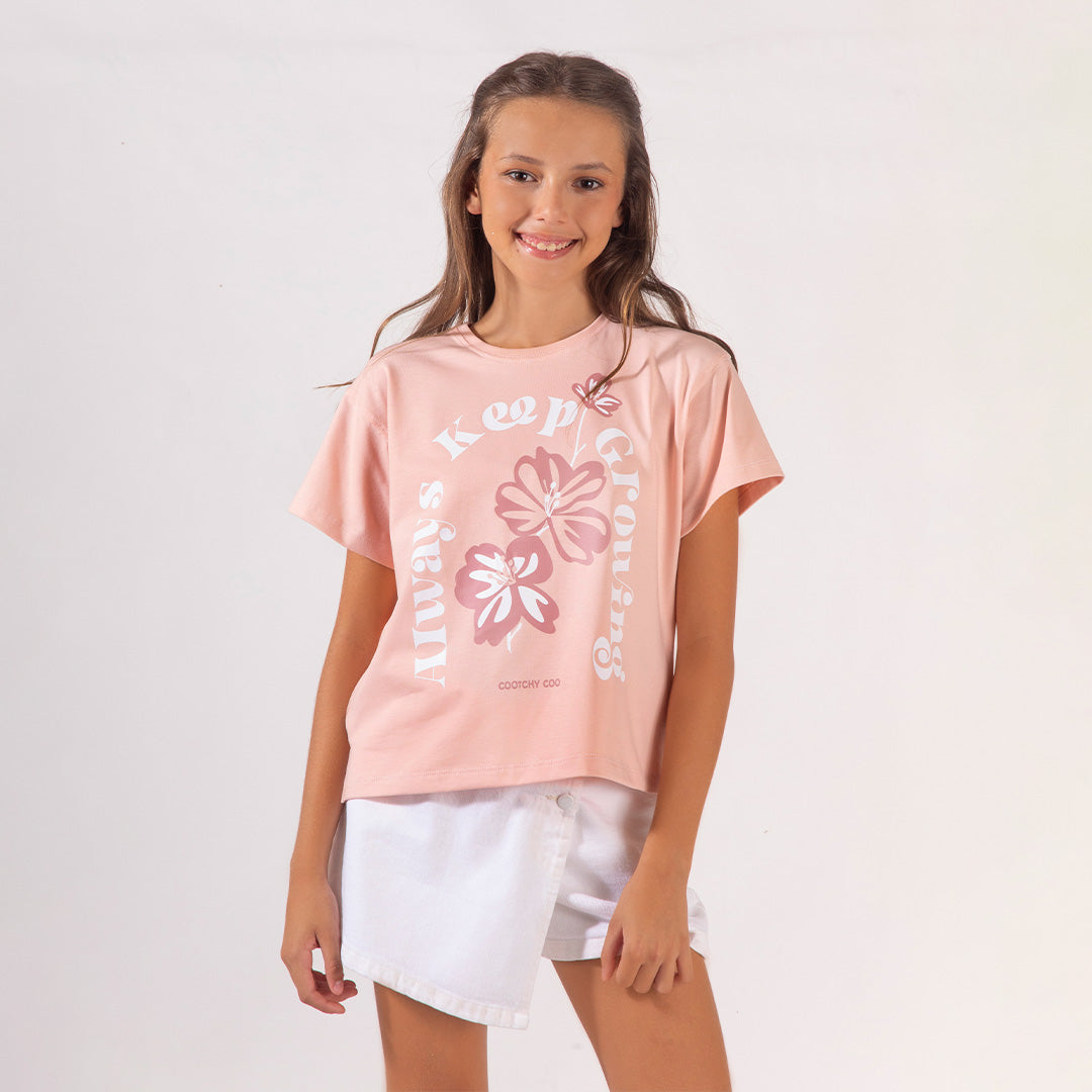 Remera Londres Rosa Growing