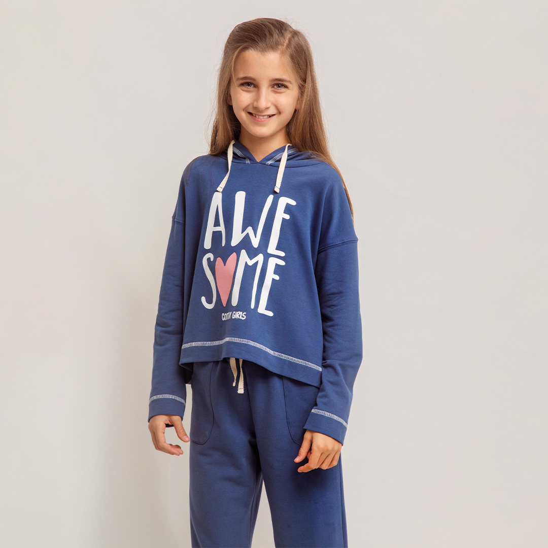 Buzo Azul Denim Awesome