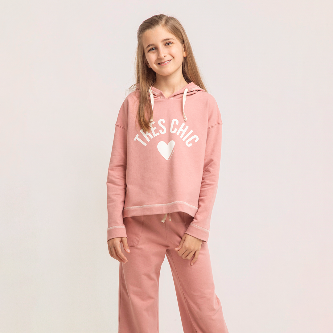 Buzo Rosa Tres Chic