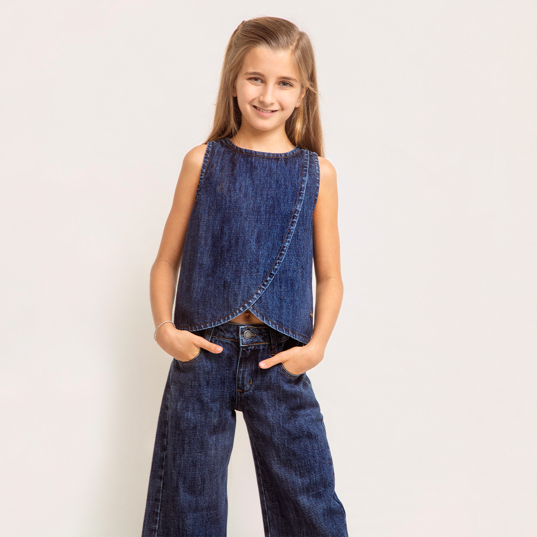 Blusa Kiara Azul