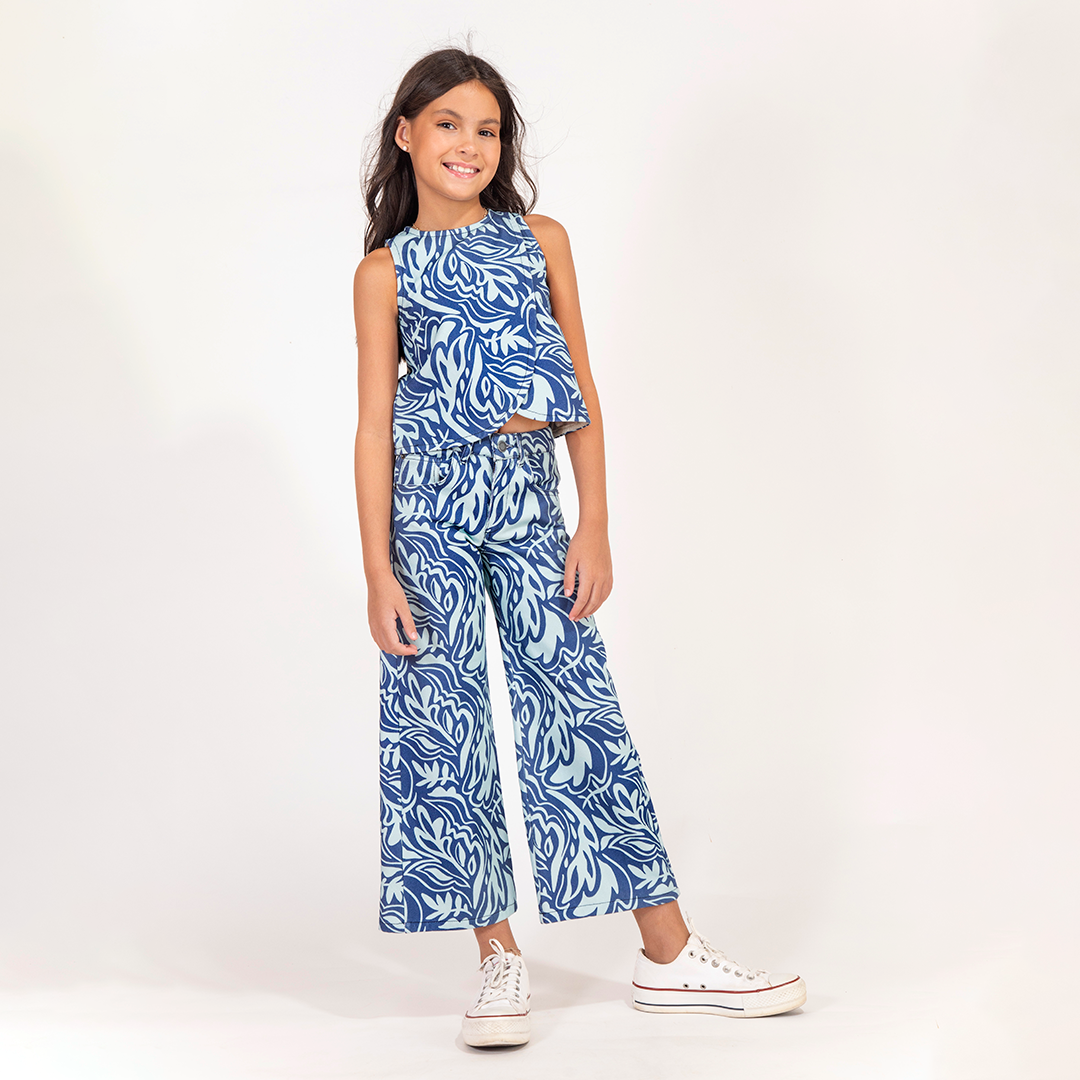 Blusa Kiara Wembe Azul