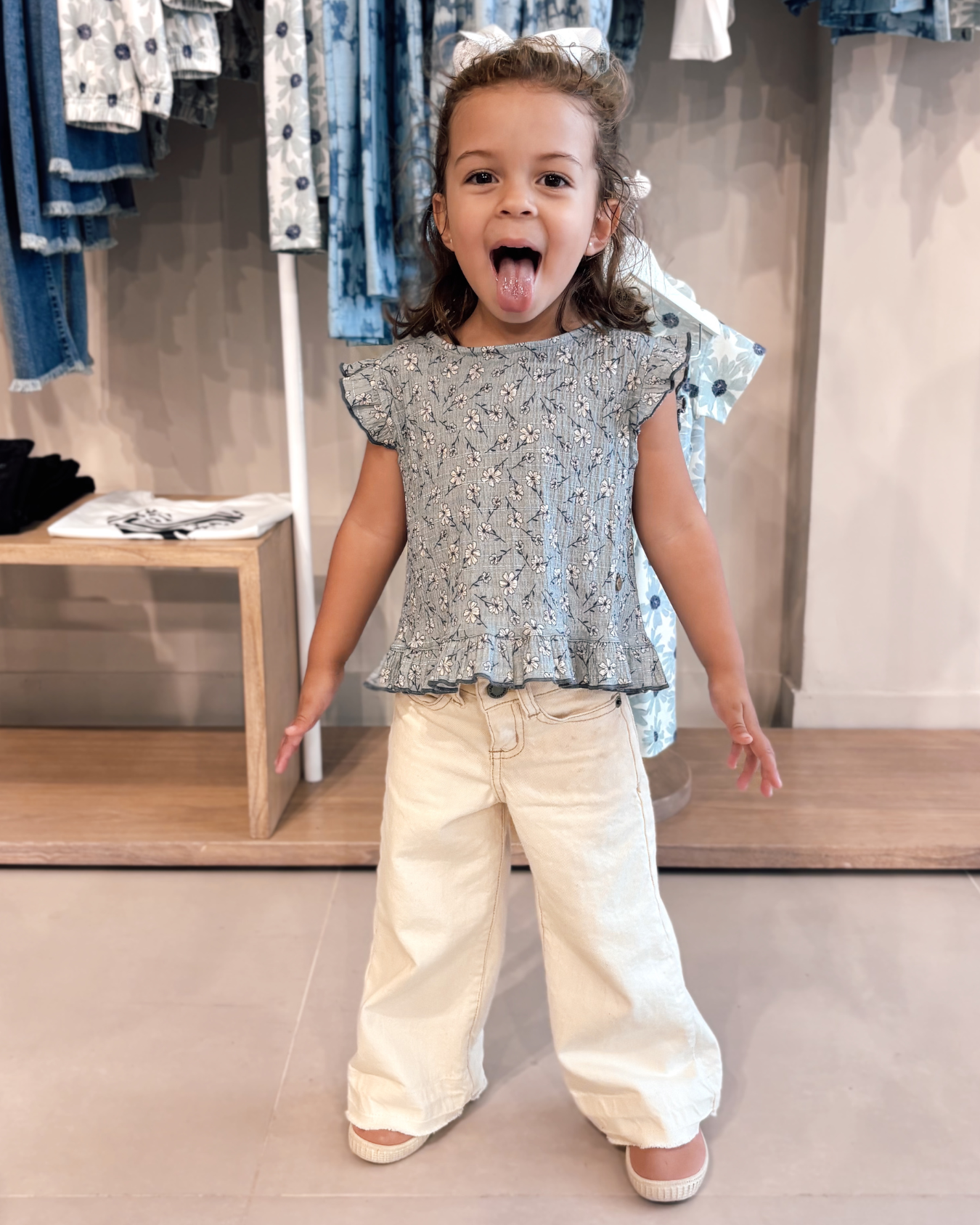 Jeans Campana Natural