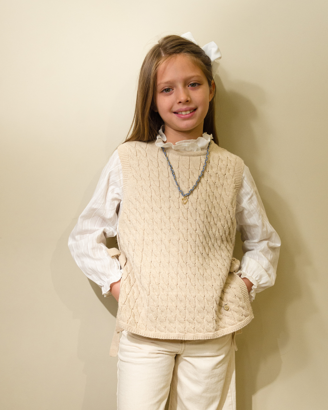 Chaleco Luli Beige