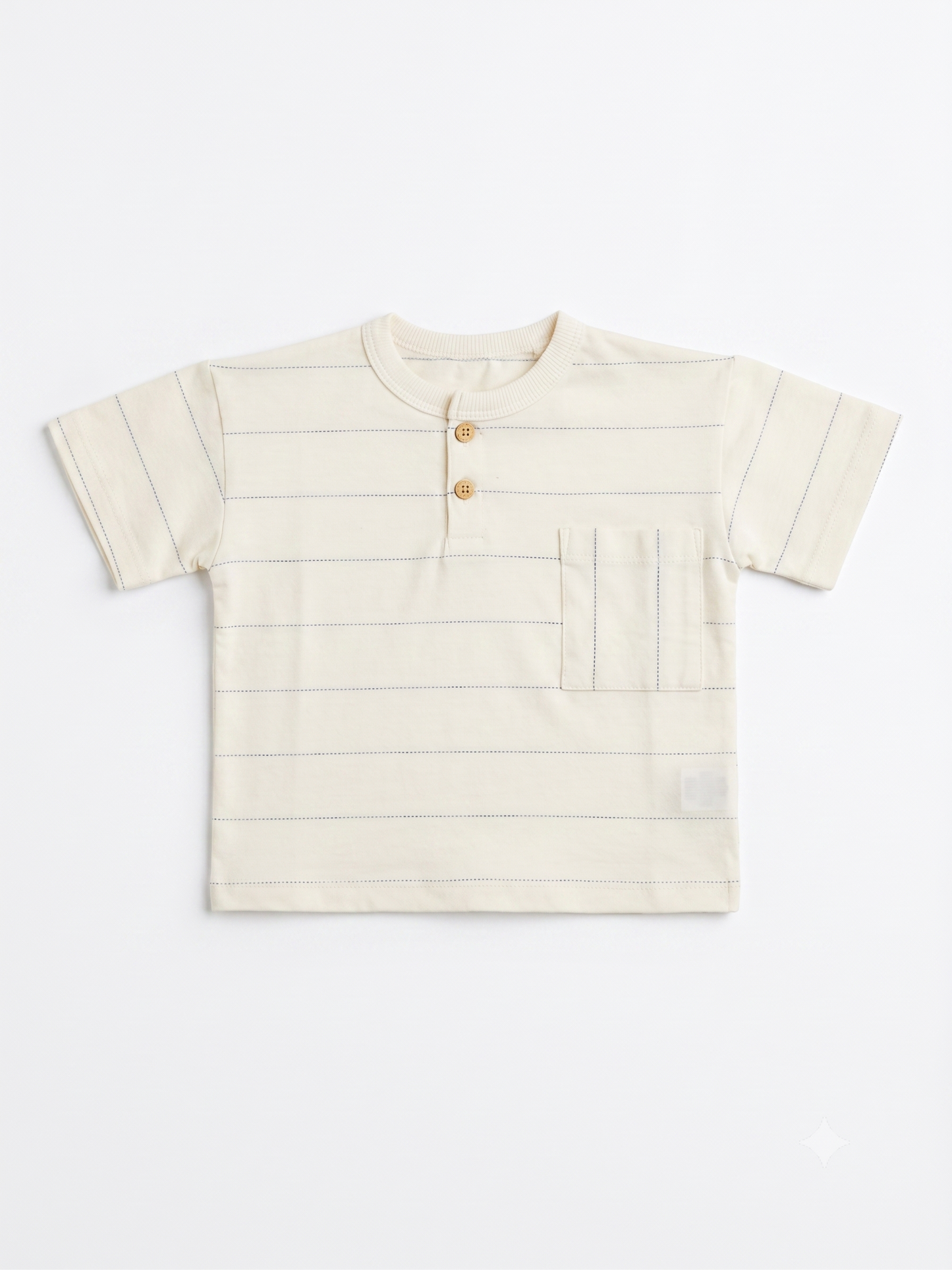 Remera Rafa Rayas Natural