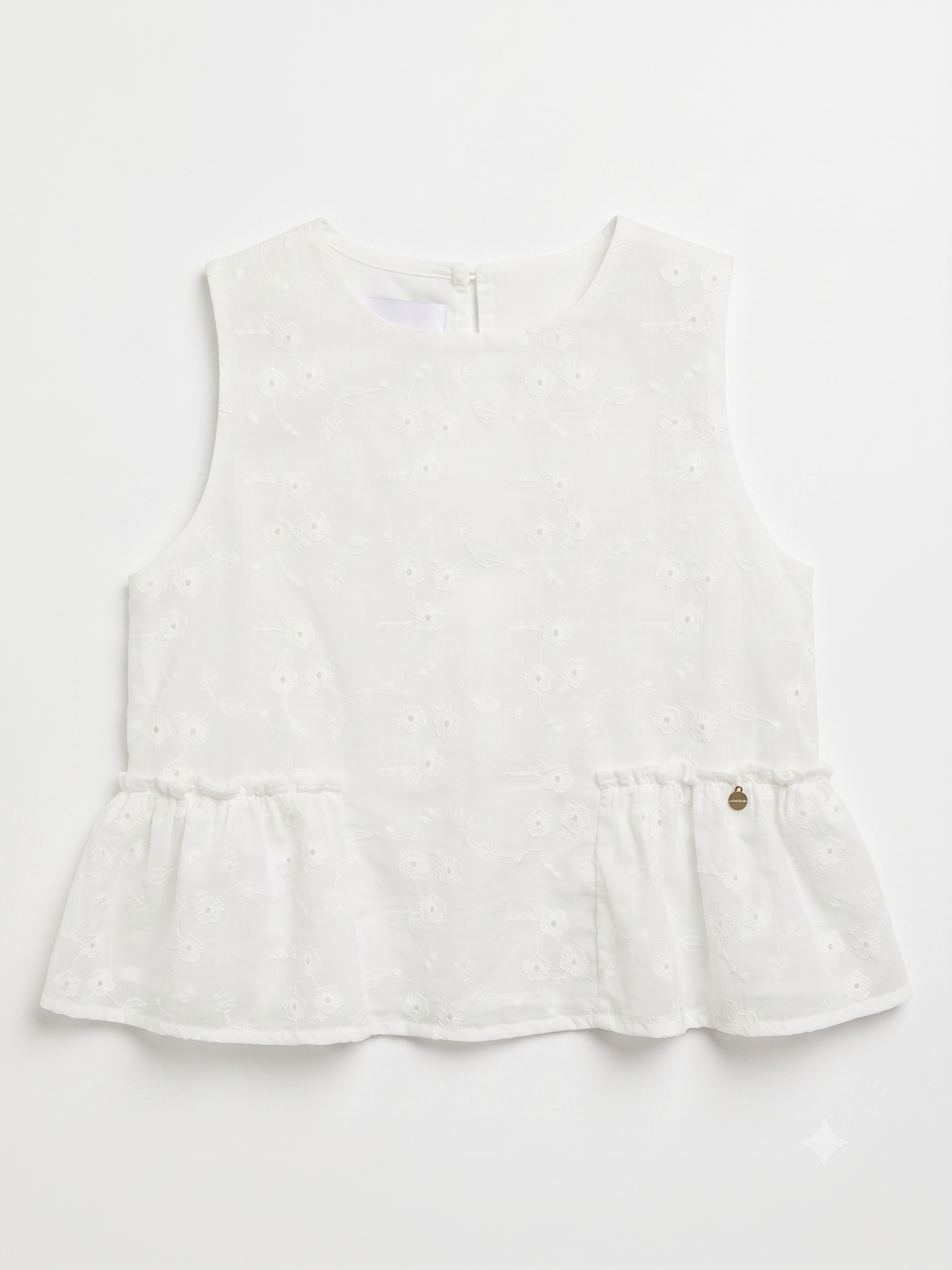 Blusa Ruti Broderie Natural