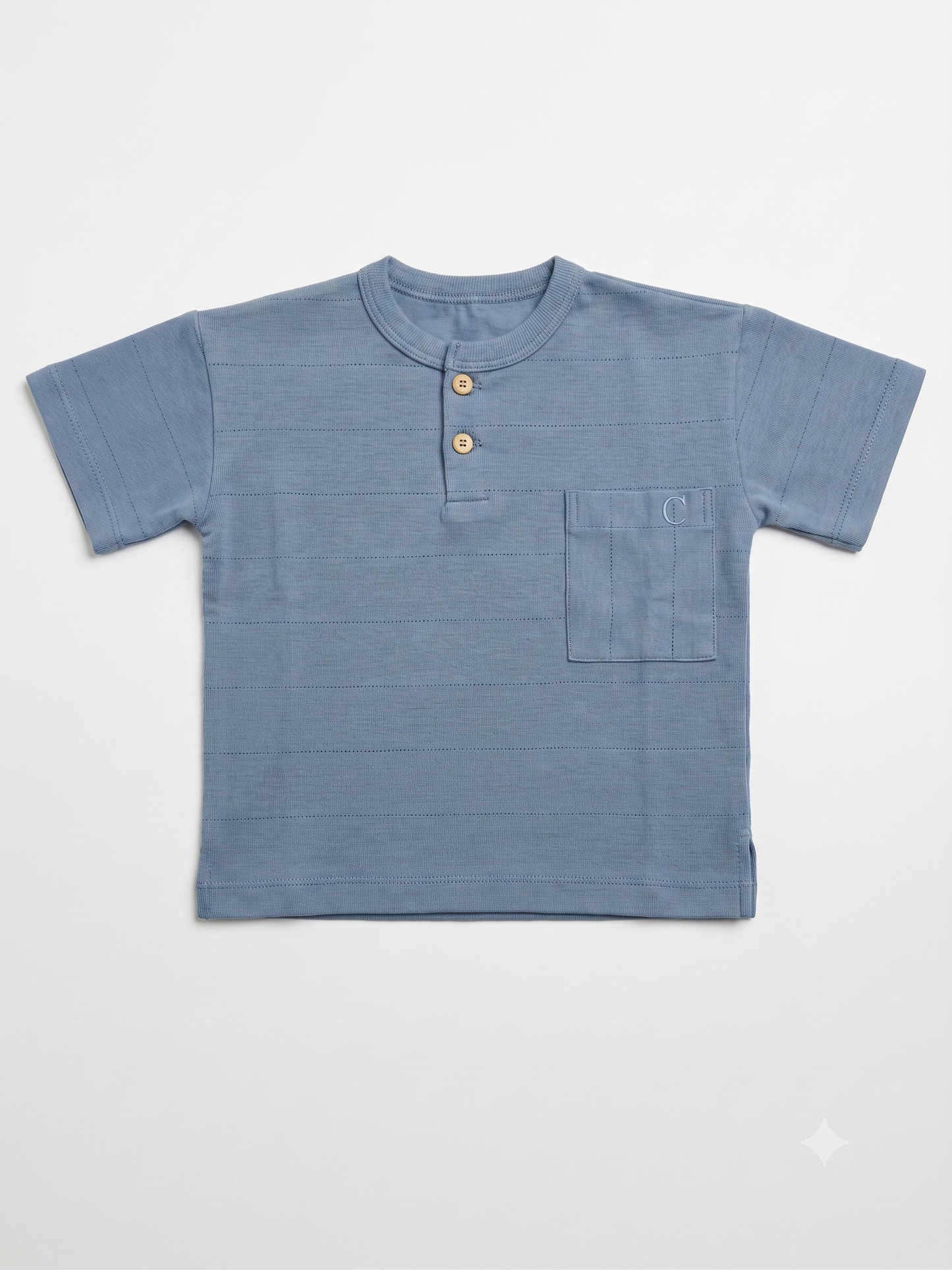 Remera Rafa Rayas Azul
