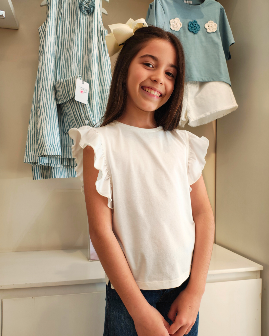 Remera Volados Natural
