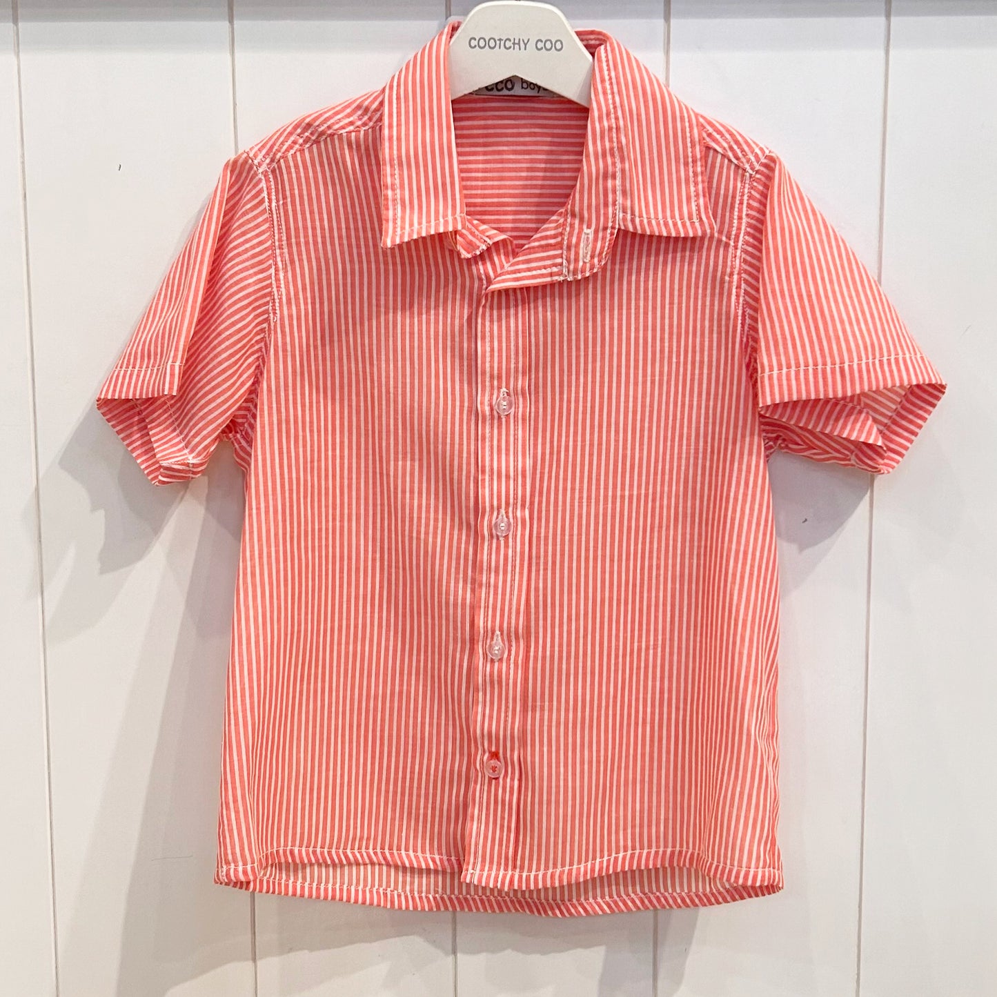 Camisa pepe rayas rojas MC