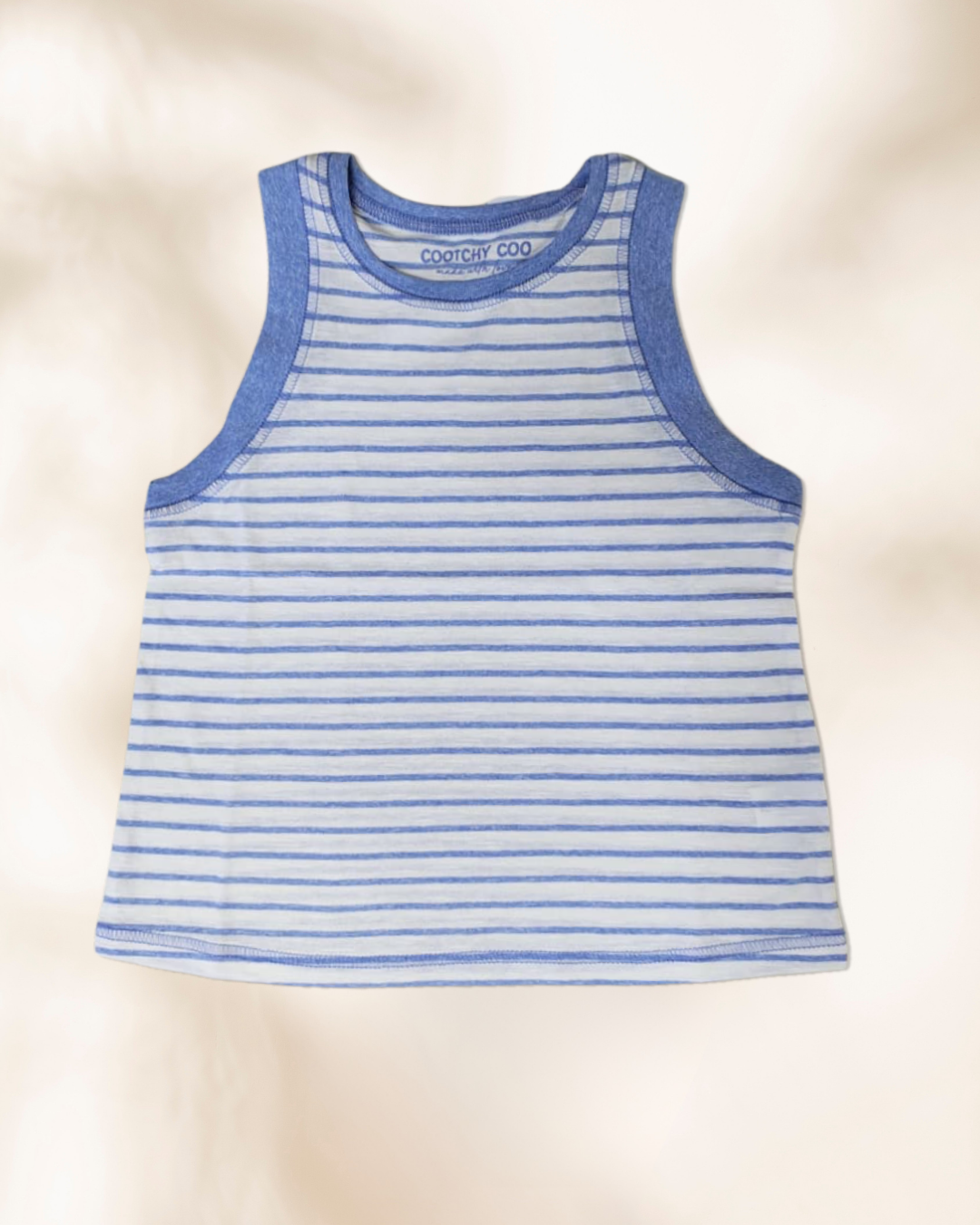 Musculosa Euge Rayas Azul