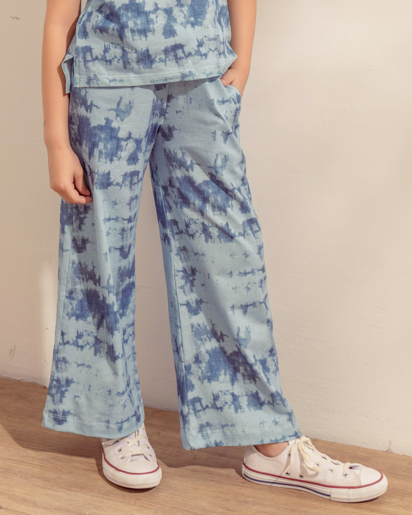 Pantalon Nara Batik Azul