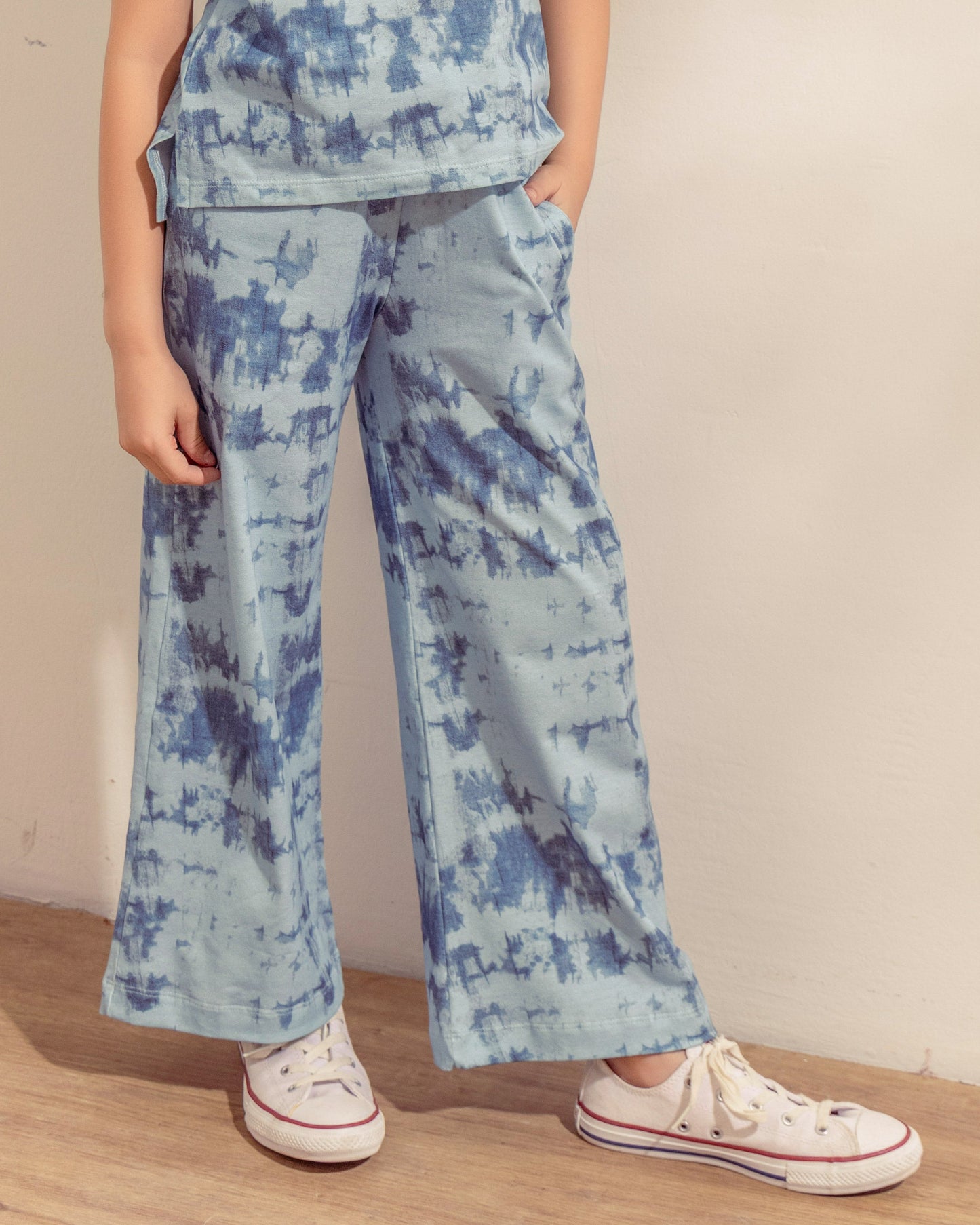 Pantalon Nara Batik Azul