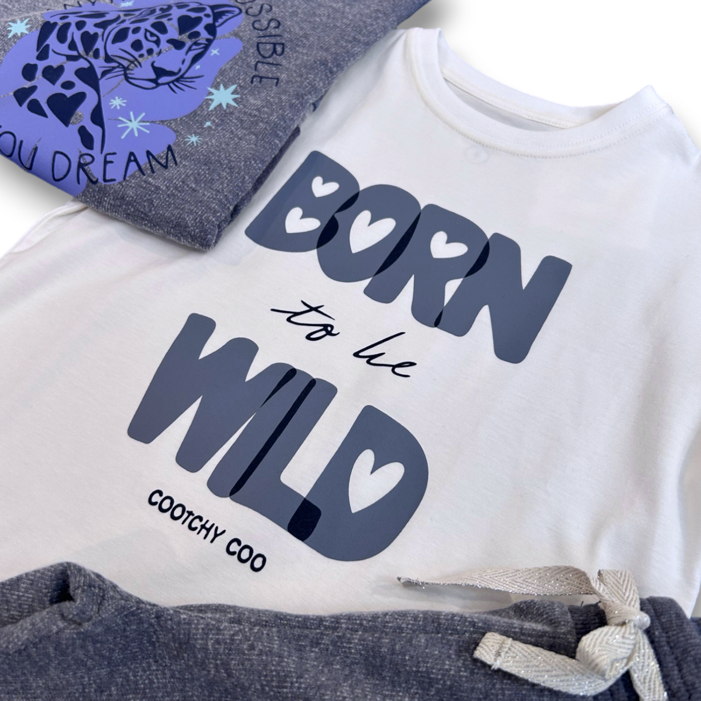 Remera Londres wild natural manga corta