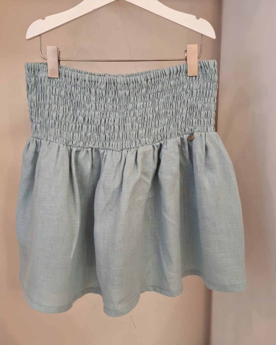 Pollera Bruna Lino Cristal