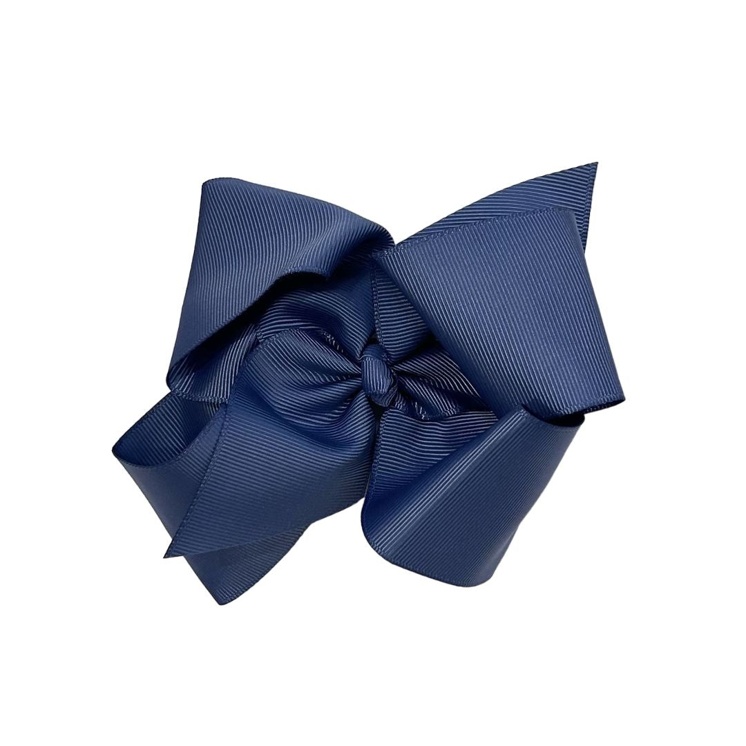 Pinza moño grande gross azul mans