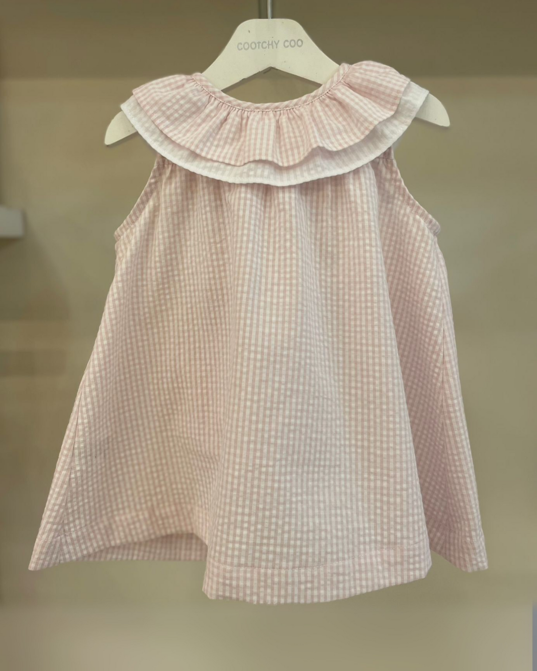 Vestido Victoria Vichy Rosa