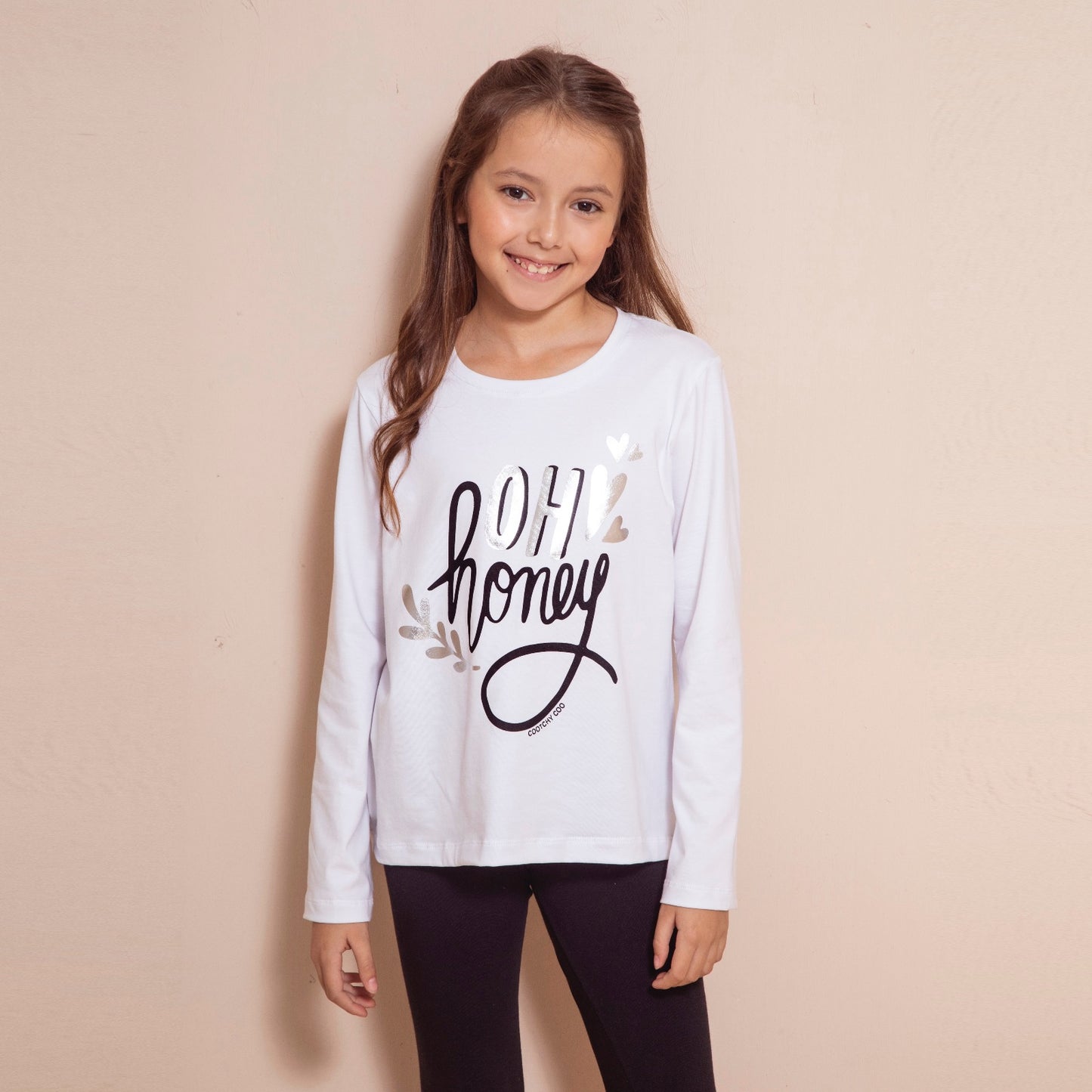 Remera Blanca Honey