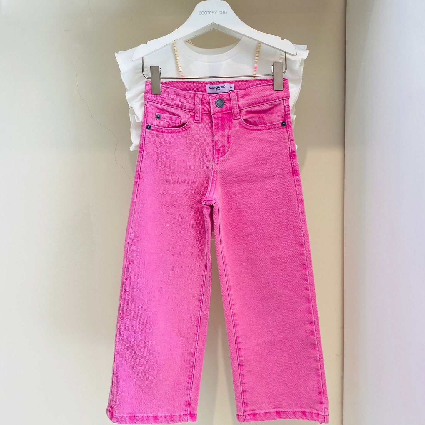 Jeans Campana Rosa