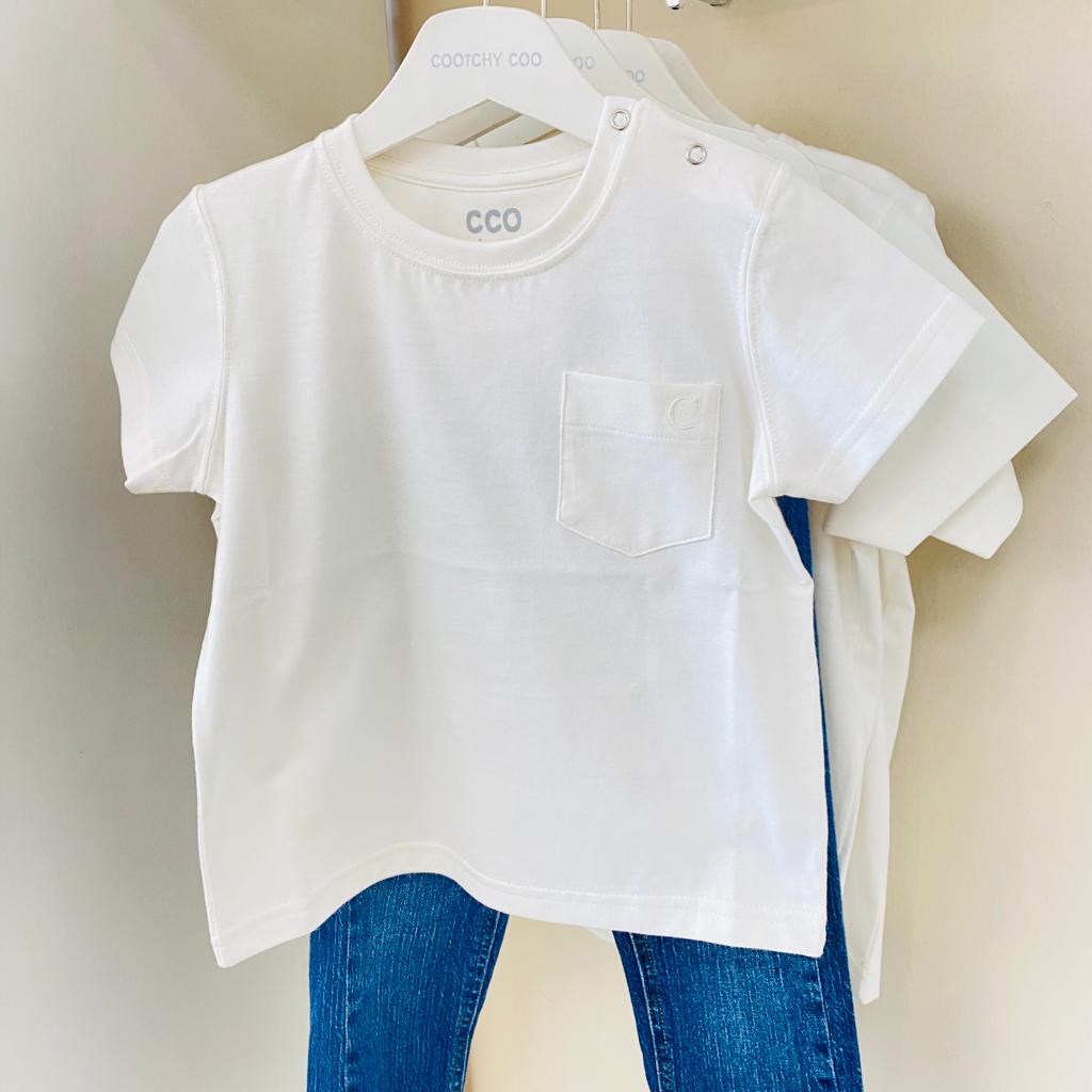 Remera Varon con bolsillo Natural