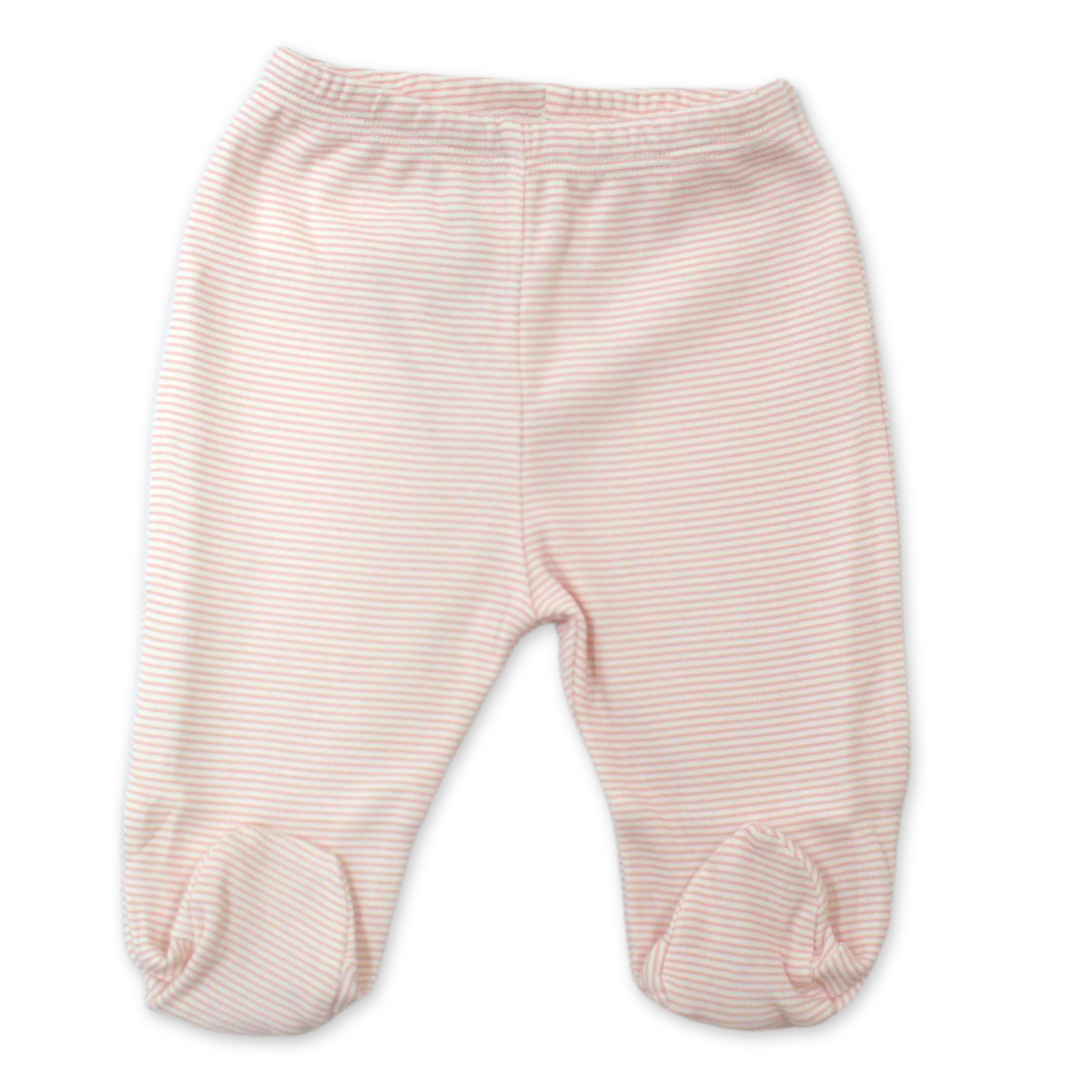 Pantalón Pie Rayas Rosa