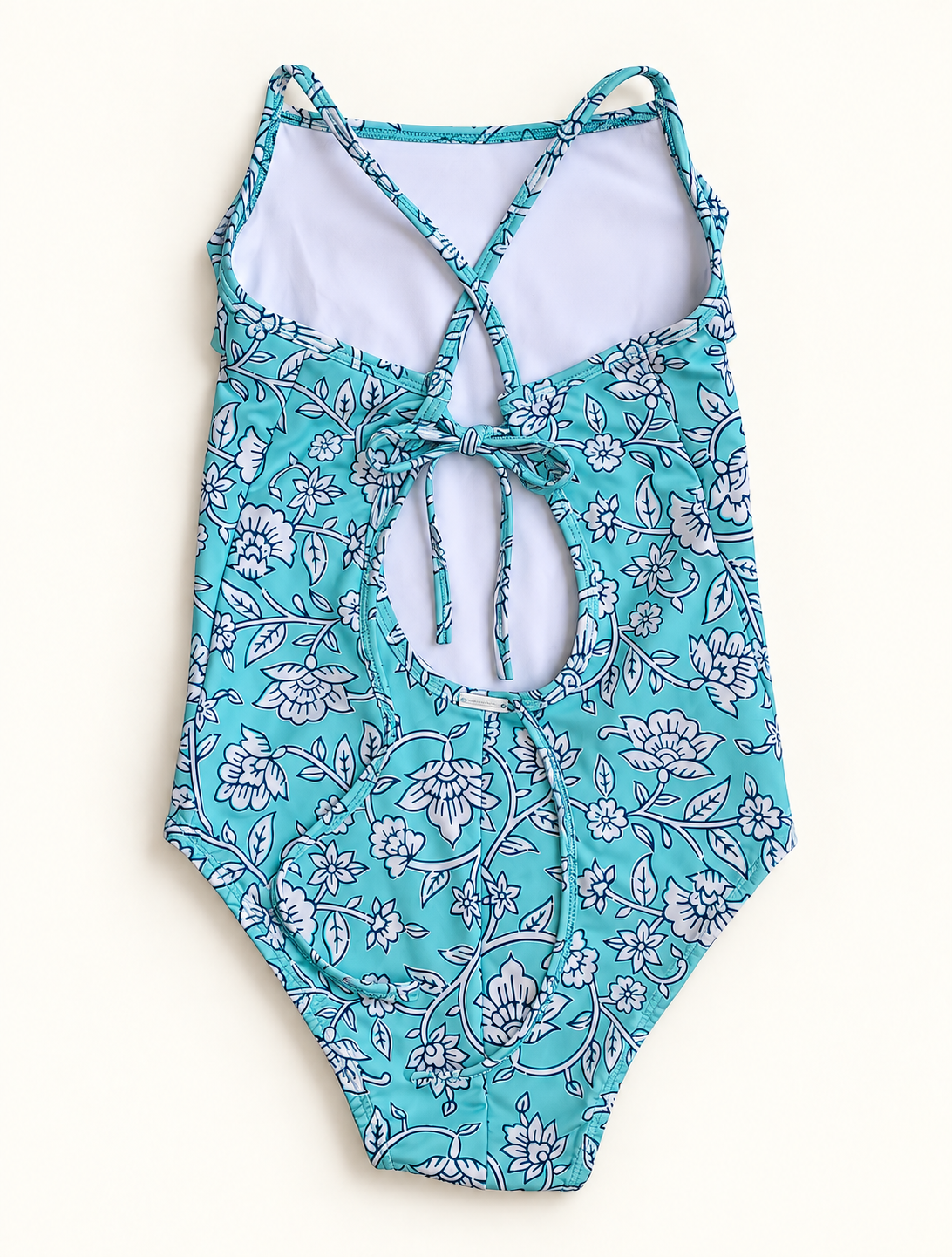 Malla Lujan Floral Aqua