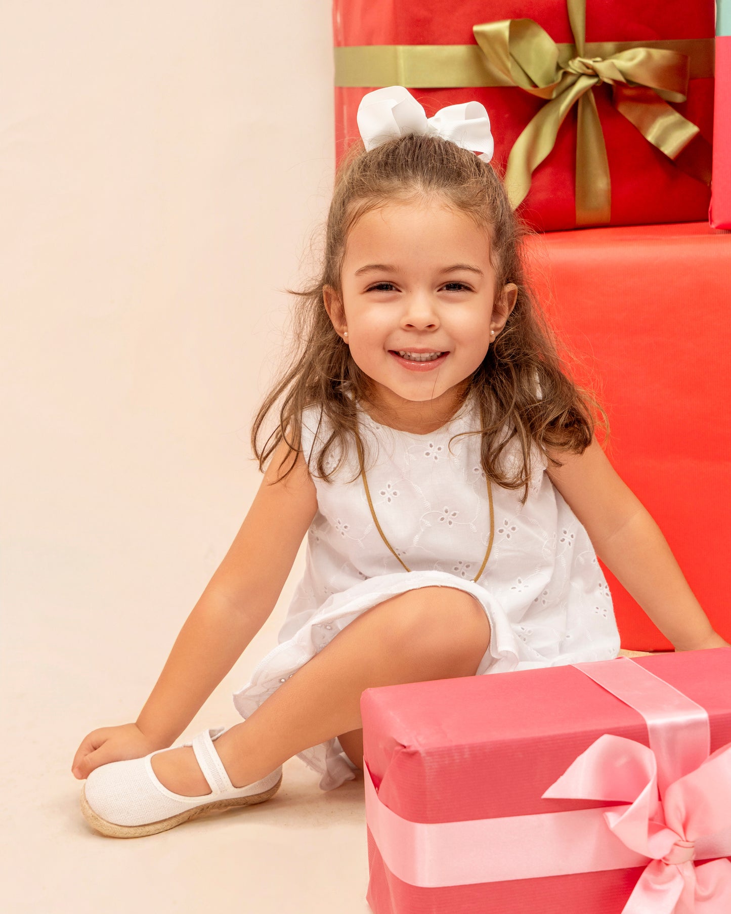 Vestido Florencia Broderie Blanco