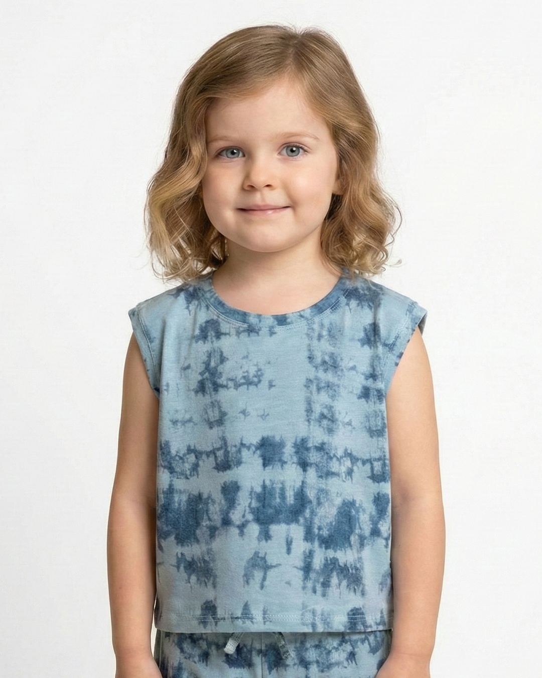 Remera Margarita Batik Azul