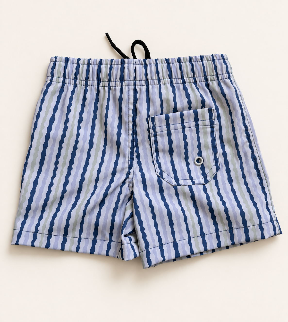 Short De Baño Ondas Azul