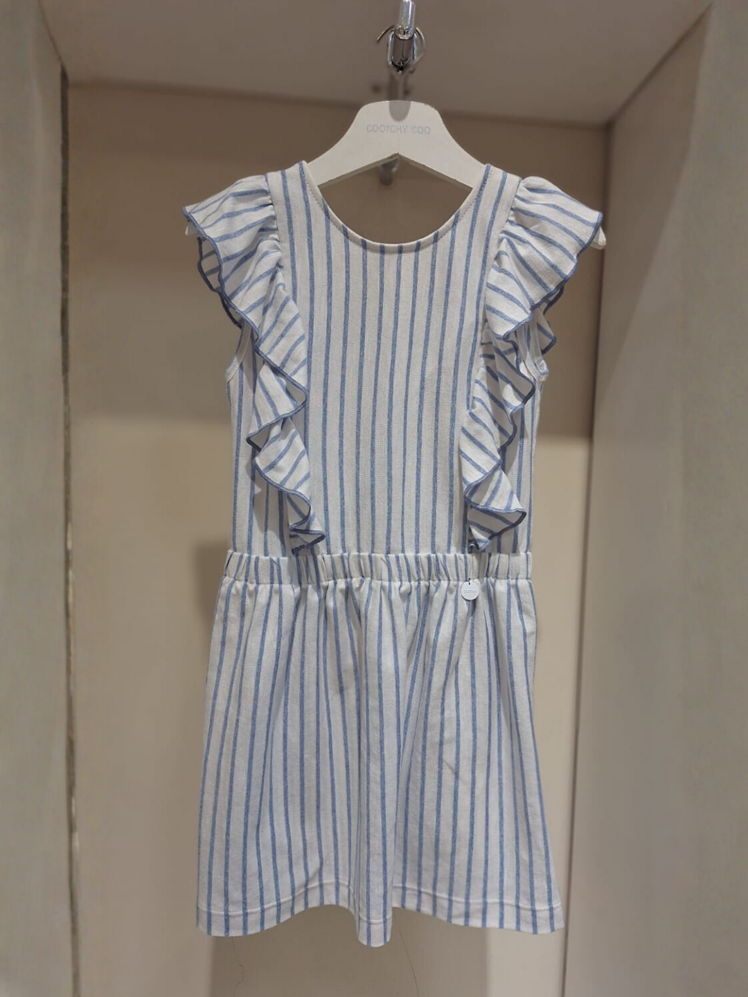 Vestido Euge Rayas Azul