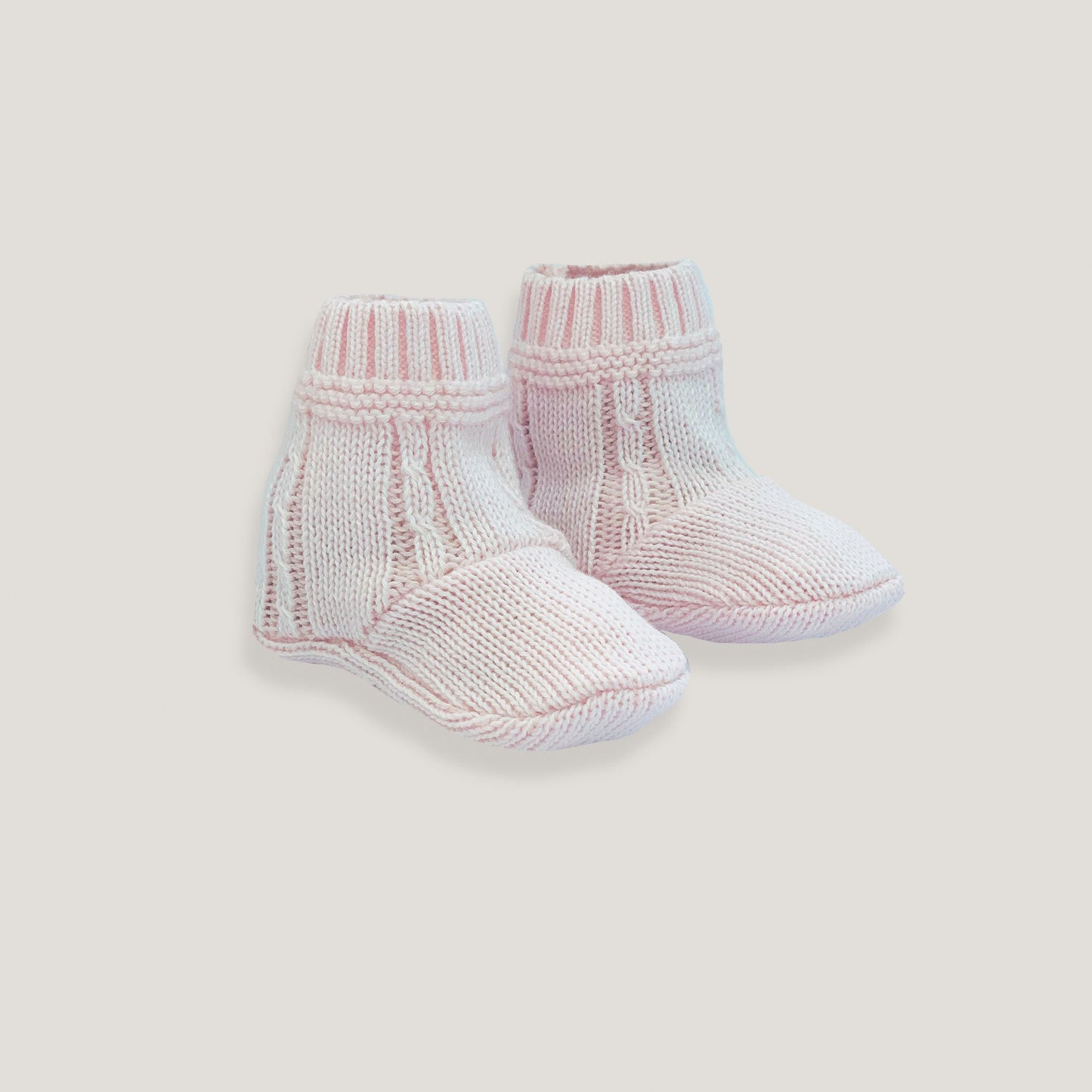 Escarpin trenza finita rosa