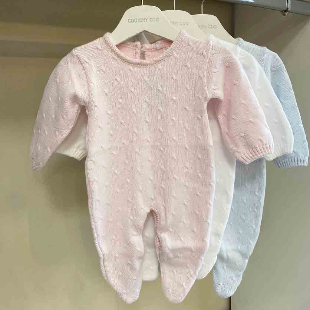 Enterito gotas con pie rosa