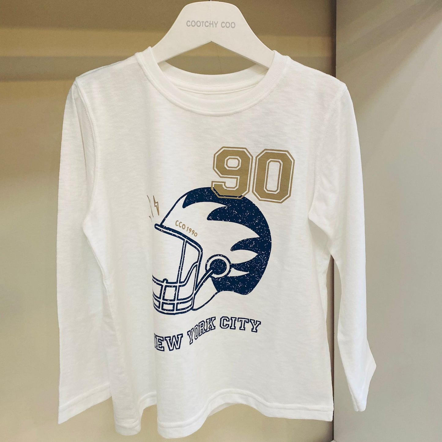 Remera Casco Blanco