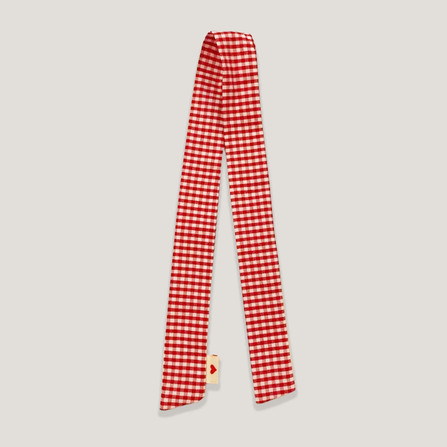 Cinta cuadritos rojos