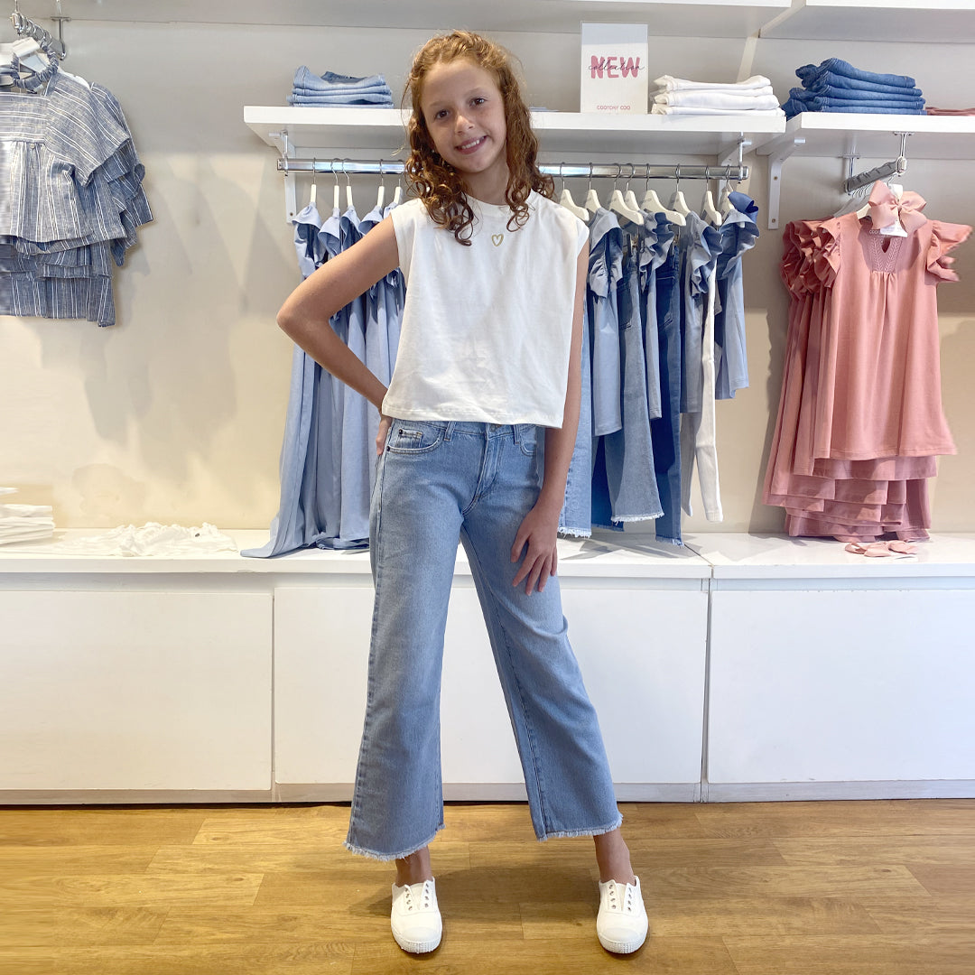 Jeans Campana claro
