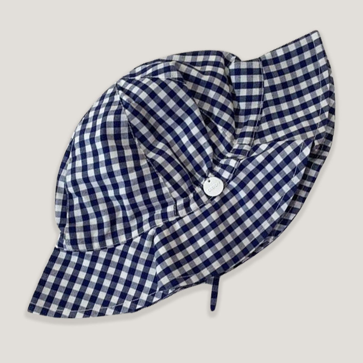 Gorro Tizi vichy azul marino