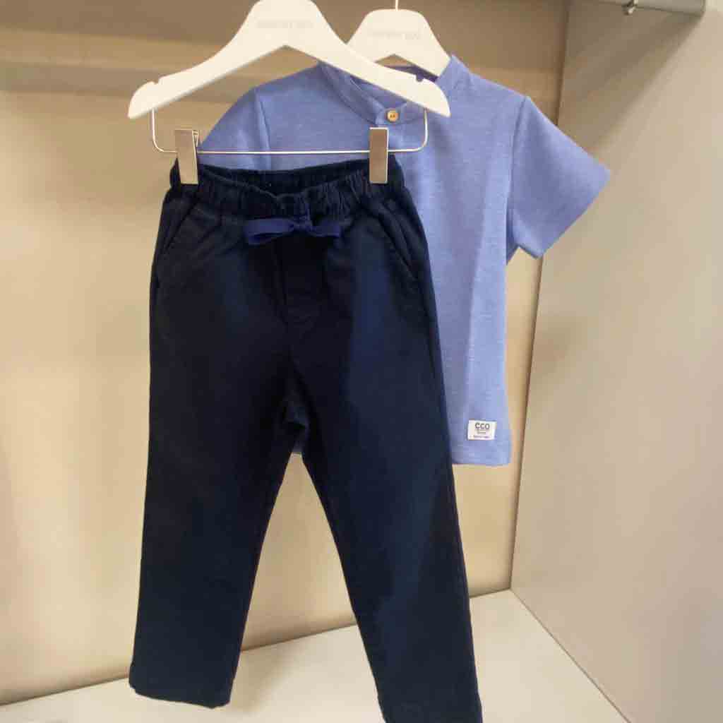 Pantalon engomado pepe Azul