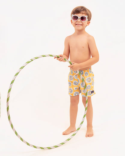Short De Baño Hortensia Amarilla