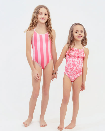 Malla Lujan Flores Fucsia