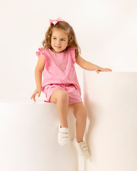 Short Vainilla Rosa Chicle