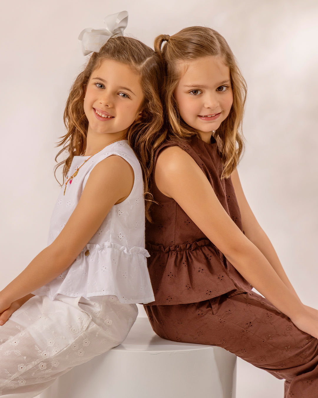 Blusa Ruti Broderie Chocolate