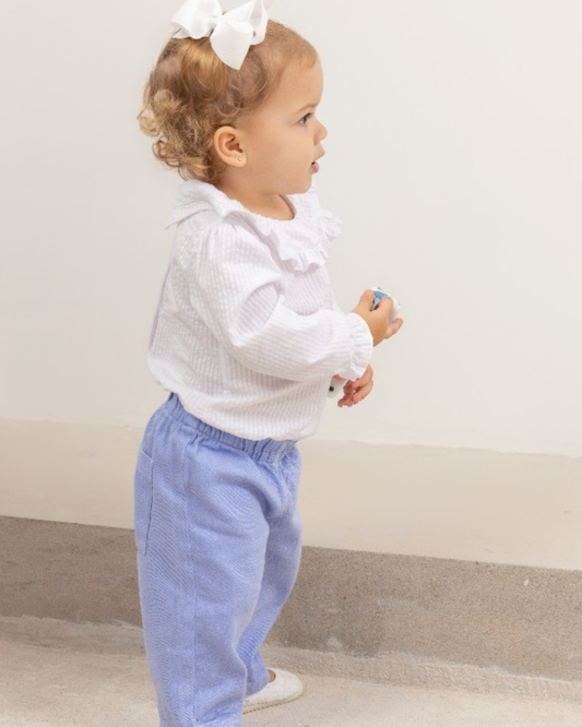 Pantalón Bebé Celeste