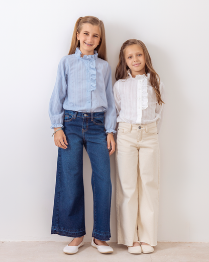 Jeans Campana Azul