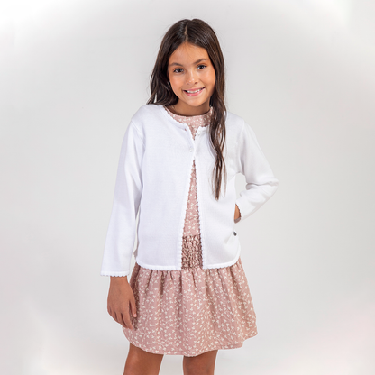 Cardigan Jersey Natural