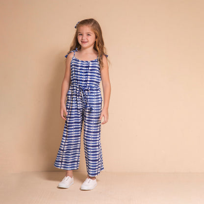 Mameluco largo batik azul