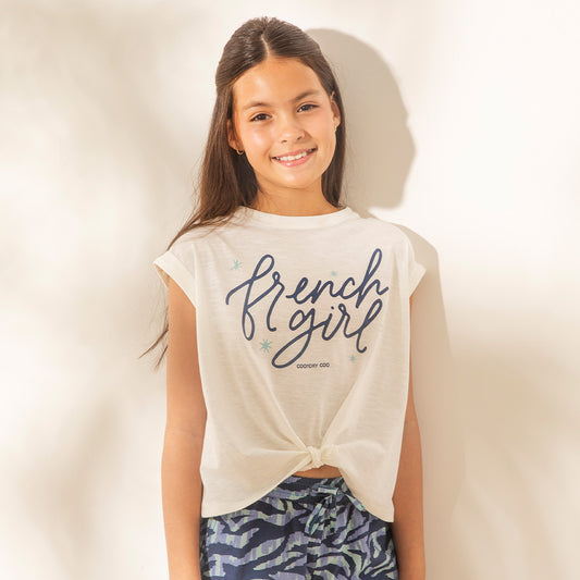 Remera Nudo French Natural